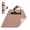 Brown + Beige, variant on Frach Large Yoga Mat Extra Wide 4 ft,0.3" Thick with Strap, Non-Slip High Rebound for Home and Outdoor,Gym and Travel(Pink+Silver)