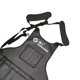 thumbnail image 3 of Delantal impermeable delantal jardinería trabajos limpieza ropa reparación automóviles ropa carpintero pechera extendida (negro) (089-1), 3 of 9