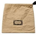 thumbnail image 6 of New Gucci Jumbo GG Ripstop Canvas Large Clutch Wristlet Zip Pouch Wallet Gray Black Monogram Designer Luxury Bag Made in Italy, 6 of 6