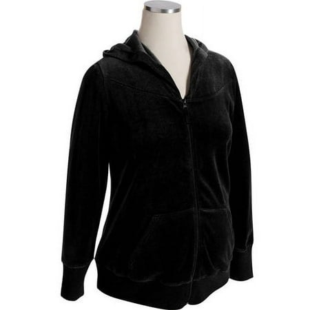Athletic Works - Maternity Velour Zip Hoodie