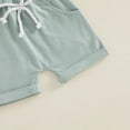 thumbnail image 6 of mgoYE Toddler Baby Boys Clothes Summer Outfit for Boy Dinosaur Train Homewear Short Sets (Grey,18-24 Months), 6 of 8