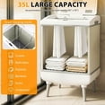 thumbnail image 4 of Costway 35L Large Blanket Warmer with Heating & Drying Modes, 24H Timer, Delay, Child Lock Beige, 4 of 10