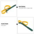 thumbnail image 3 of TABLZONE 1Pc Steel Oil Filter Removal Wrench Green Adjustable Fit for Car Filters, 3 of 7
