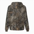 thumbnail image 6 of Staki Girl's Camo Hoodies Long Sleeve Oversized Sweatshirts Hoodie Pullovers Streetwear Trendy 2-12Y(Light Gray,11-12 Years), 6 of 7