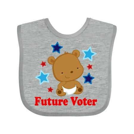 

Inktastic 2022 Election Future Voter Gift Baby Boy or Baby Girl Bib