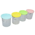 thumbnail image 1 of Cream Pint Replacement Containers, Leak Proof 4pcs Ice Cream Pint Containers with Lids High Volume Compatible  for Home, 1 of 7