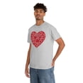 thumbnail image 2 of Familyloveshop LLC Women's Red Heart Love Shirt, Valentine's Day Graphic T-Shirt, Glitter Heart Sweatshirt, Valentine's Day Mommy, Sparkling Heart Shirt, 2 of 9
