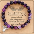 thumbnail image 5 of Pulsera de cuentas artesanal para hombres y mujeres - Pulsera de cordón unisex ajustable, regalo de moda para las fiestas, 5 of 5
