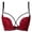 Red, variant on Women’s Bras Women's Side Smoothing Underwire Bra White 34/M