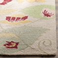 thumbnail image 4 of SAFAVIEH Blossom Lorraine Floral Wool Area Rug, Ivory/Multi, 2' x 3', 4 of 6