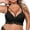 Black, variant on Penkiiy Women Bras Women Fashion Sexy Bandeau Bra Wire Free Underwear Plus Size Together Everyday Bras Wine Bras