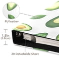 thumbnail image 3 of FORMRS 3 Ring Photo Album 4"x6" Self Adhesive Large Capacity PU Leather Cover, Avocado, 3 of 8