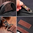 thumbnail image 5 of Bolso bandolera de lona vintage, bolso de hombro, bolso de viaje para hombre, negro, 5 of 5