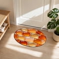 thumbnail image 6 of Diatomite Bath Mat Super Absorbent Non Slip Soft Dry Floor Rug for Bathroom,Orange, 6 of 6