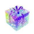 thumbnail image 2 of Fiudx Artículos en oferta con ofertas flash Caja de regalo navideña de 5,9 pulgadas con luz LED y adorno navideño iluminado, 2 of 6