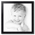 thumbnail image 2 of ArtToFrames 27" x 27" Matte Black with Beads Picture Frame, 27x27 inch Black Wood Poster Frame (WOM-4065), 2 of 8
