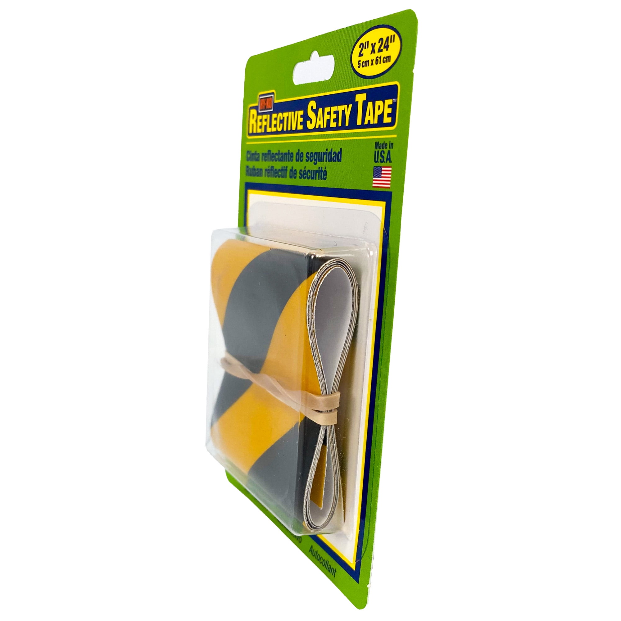 KOHH 『Yellow Tape』全4枚セット売り Hy-Ko TAPE-1 Black & Yellow Reflective Safety Tape, 2-inch