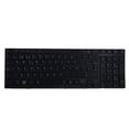 thumbnail image 1 of Bearachild Teclado español sin equipo de escritura negro retroiluminado computadora de alta eficiencia con reemplazo de marco para P750 Juegos de teclado y mouse para computadora, 1 of 6