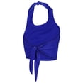 thumbnail image 3 of Women's Hype and Vice Blue FC Cincinnati Tailgate Halter Cropped Top, 3 of 3