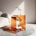 thumbnail image 4 of Simple Acrylic Coffee Tables Living Room Center Geometric Transparent Sofa Side Table Nordic Art Bedside Modern Stor, 4 of 5