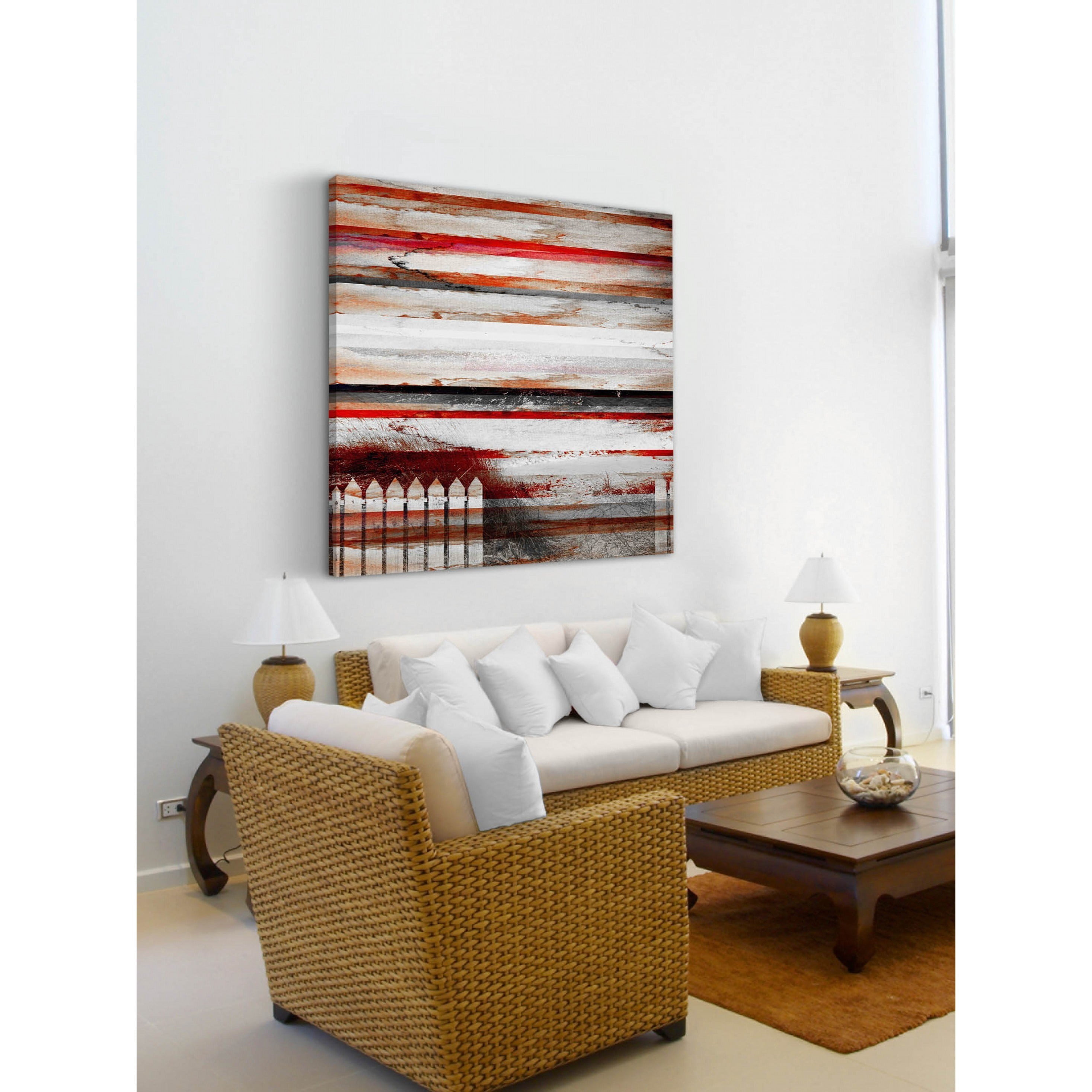 "Picket Fence" Print on Canvas