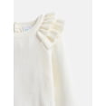 thumbnail image 4 of Wonder Nation Baby Girls Sweater Knit Top and Pants Set, 2 Piece, Sizes 0-3M-24M, 4 of 5