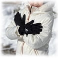 thumbnail image 4 of Gel Padded Thermal Gloves (1 Pair) with Wrist Straps for Ice Figure Skating Skiing Snowboarding Winter Sports, 4 of 7