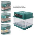 thumbnail image 4 of Egg Incubators, Automatic Adjustable Tray Incubator Household Egg Turner Dual Power Supply Poultry Hatching Machine For Hatching Chicken Duck Quail, 4 of 8