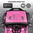 thumbnail image 4 of 12V Kids Electric Ride On Truck with Remote Control Ride On Toy for Toddler Boys & Girls Bluetooth Music Player LED Lights, 4 of 10