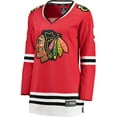 thumbnail image 2 of Women's Fanatics Branded Connor Murphy Red Chicago Blackhawks Breakaway Player Jersey, 2 of 3