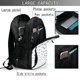 thumbnail image 4 of Balery Cute Shark Mochila con carga USB para hombre y mujer - Mochila impermeable y antirrobo para portátil con puerto USB para viajes, trabajo, estudios y universidad, 4 of 7