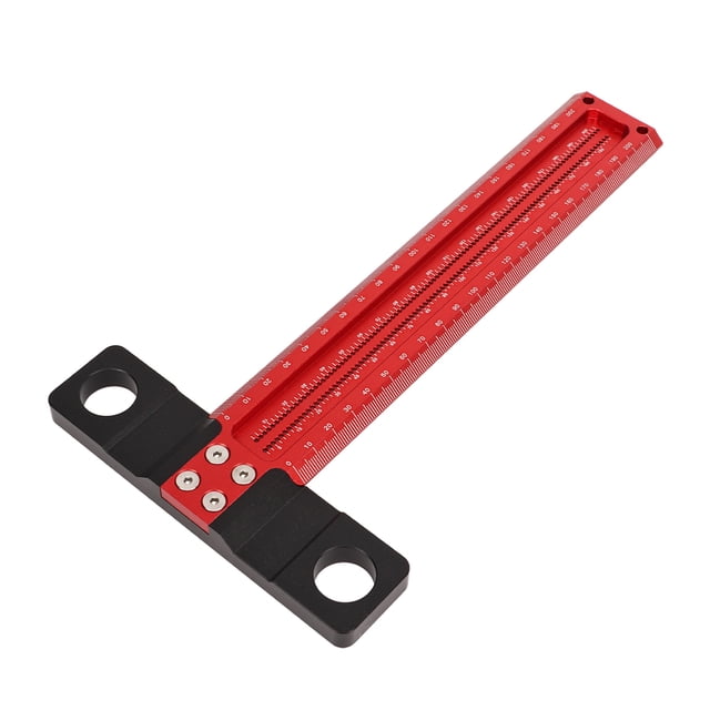 Escuadra en T para carpintería, escuadra en T de aleación de aluminio, escuadra de carpintero diseñada para el futuro
