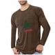 thumbnail image 2 of Blusas y camisas de manga larga con cuello redondo para hombre, deportivas, fitness, hogar, pijamas navideños estampados, camiseta de manga larga con cuello redondo, blusa de poliéster para hombre, 2 of 4