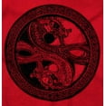 thumbnail image 2 of Dragon Yin Yang Style Symbol Balance Long Sleeve TShirt Men Women Brisco Brands L, 2 of 6
