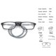 thumbnail image 5 of Reading Glasses High-grade Tr Magnetic Absorption Hanging Neck Funky Readers Glasses, 5 of 5