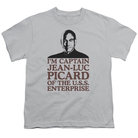 Star Trek - Im Captain - Youth Short Sleeve Shirt - Large