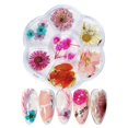 thumbnail image 2 of 1 Box Dried Flower 6 Grids Nails Decoration DIY Nails Art False Flowers for Women Manicure DIY Nail Decorations 02, 2 of 10