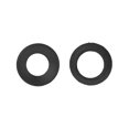 thumbnail image 1 of Bike Bicycle Brake Spacer Brake Bolts Spacer MTB Bike Convex Concave Washers Rings Mountain Bike Concave‑Convex Spacer, 1 of 4