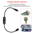 thumbnail image 3 of Cable Micro Usb Con Interruptor De Encendido/Apagado 501 Tipo C Macho A Micro Usb Hembra Cable Adaptador De Carga Para Raspberry Pi Para Lámpara De Escritorio Led Ventilador Usb Inevent TO001581-00, 3 of 7