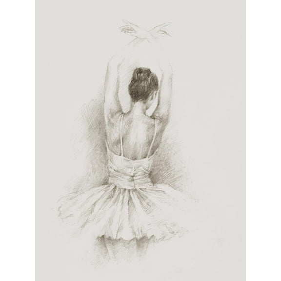 Art.com Dance Study II Art Print by Ethan Harper, 12" x 16"