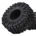 4PCS Premium 1.9 Inches / 4.8 cm RC Tires Rubber Shock Absorption Slip ...