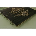thumbnail image 2 of Handmade Wedding Guest Book Rustic Wood Wooden Engraved Advice Book Photo Album Custom Scrapbook, 2 of 5