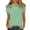 Green, variant on Summer Shirts for Women Short Sleeve Tops Dressy Casual Loose Fit Vintage Blouses Graphic Workout Clothes 2026
