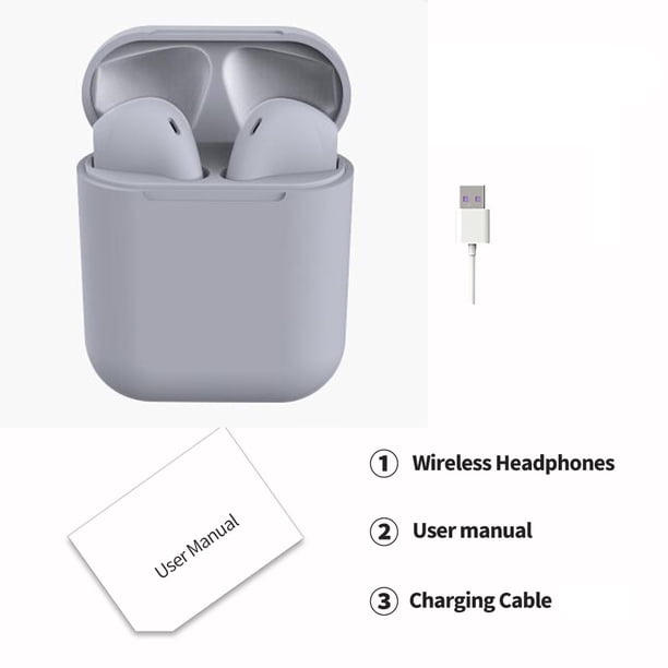 Inpods i12 tws audífonos deportivos auriculares bluetooth inalámbricos Gao Jiahui unisex