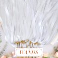 thumbnail image 3 of NOGIS 20 Pack White Lace Wedding Ribbon Wands Streamers with Bells Silk Fairy Wands Sticks Wedding Exit Ribbon for Party Activities Bridal Shower Send Off Holiday Celebration, 3 of 4