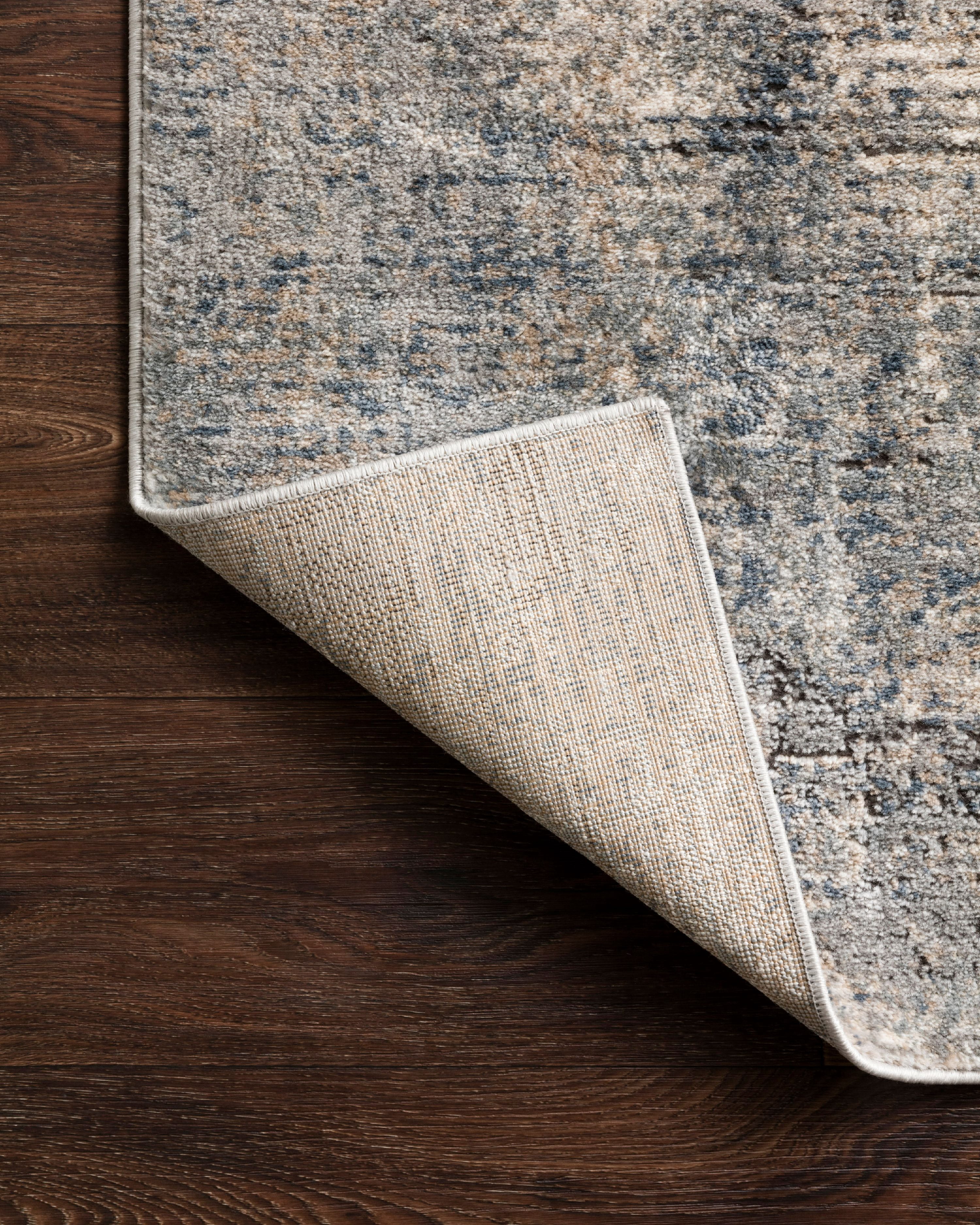 Loloi II Teagan Abstract Denim / Slate Area Rug