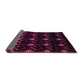 thumbnail image 2 of Ahgly Company Indoor Round Abstract Pink Modern Area Rugs, 4' Round, 2 of 4