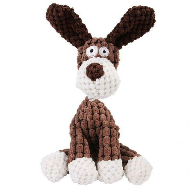 Pet Cute Animals Shaped Interactive Toy Dogs Bite-resistant Molar Training Doll