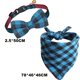 thumbnail image 2 of Conjunto de separación de collar para cachorro y capucha con campana, pajarita a cuadros ajustable y bufanda con capucha triangular, 2 of 5