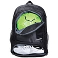 thumbnail image 1 of Bolsa de fútbol juvenil Athletico Soccer Mochila de baloncesto negra, 1 of 9